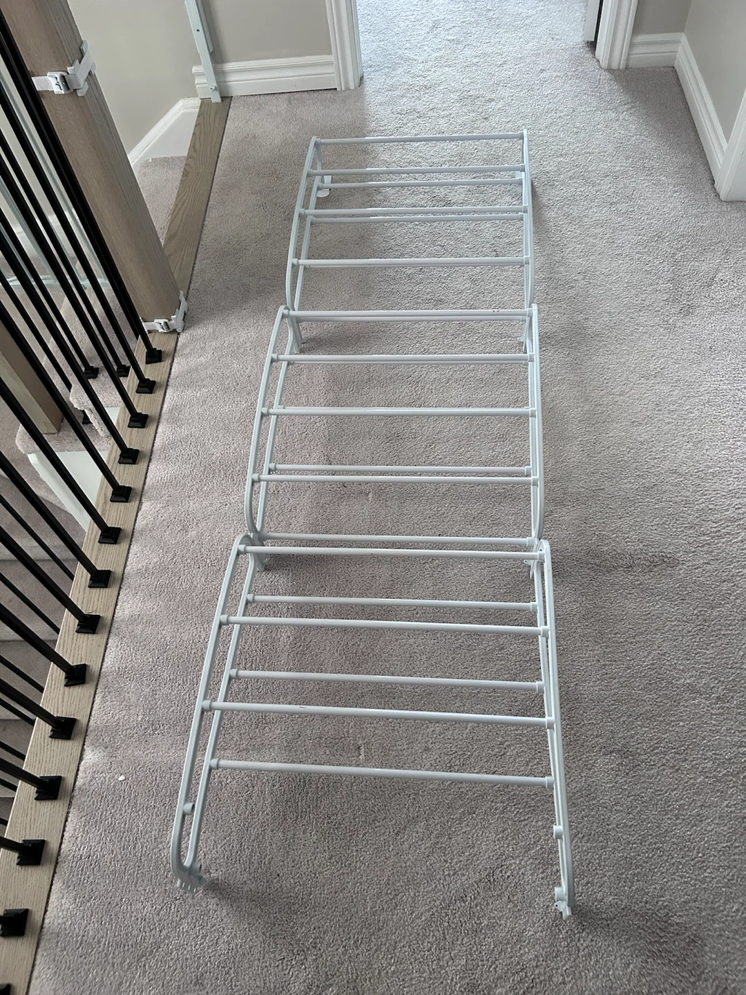 White Over-the-Door Shoe Rack - photo 2