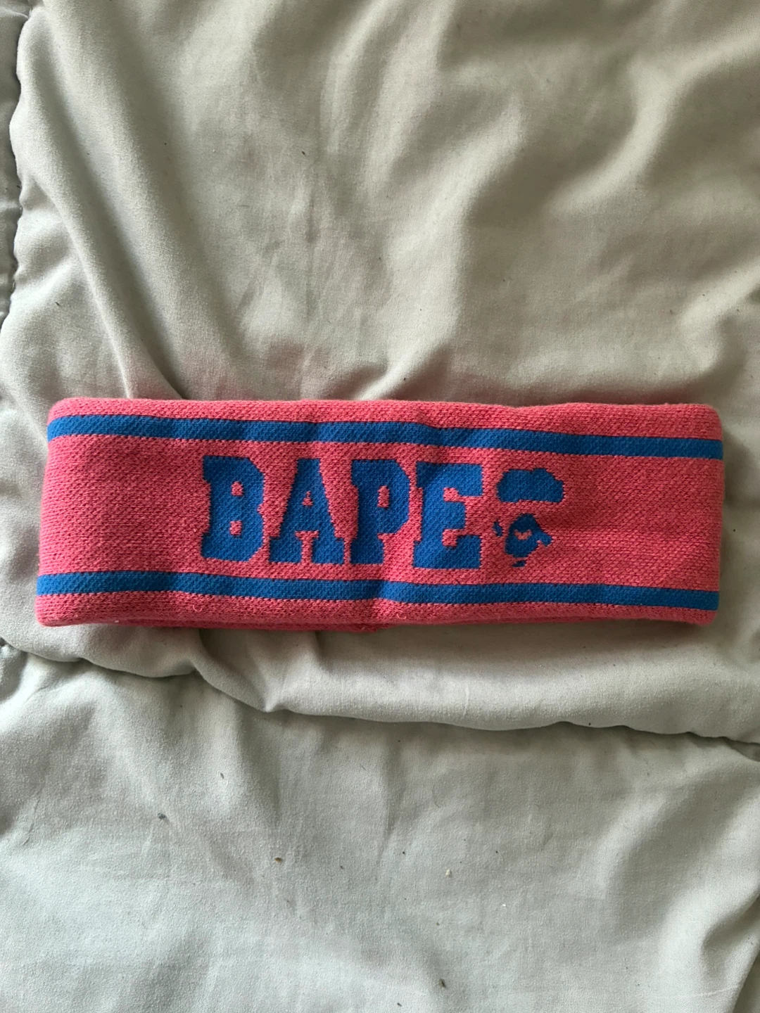 BAPE Pink/Blue Headband Miami Store Exclusive