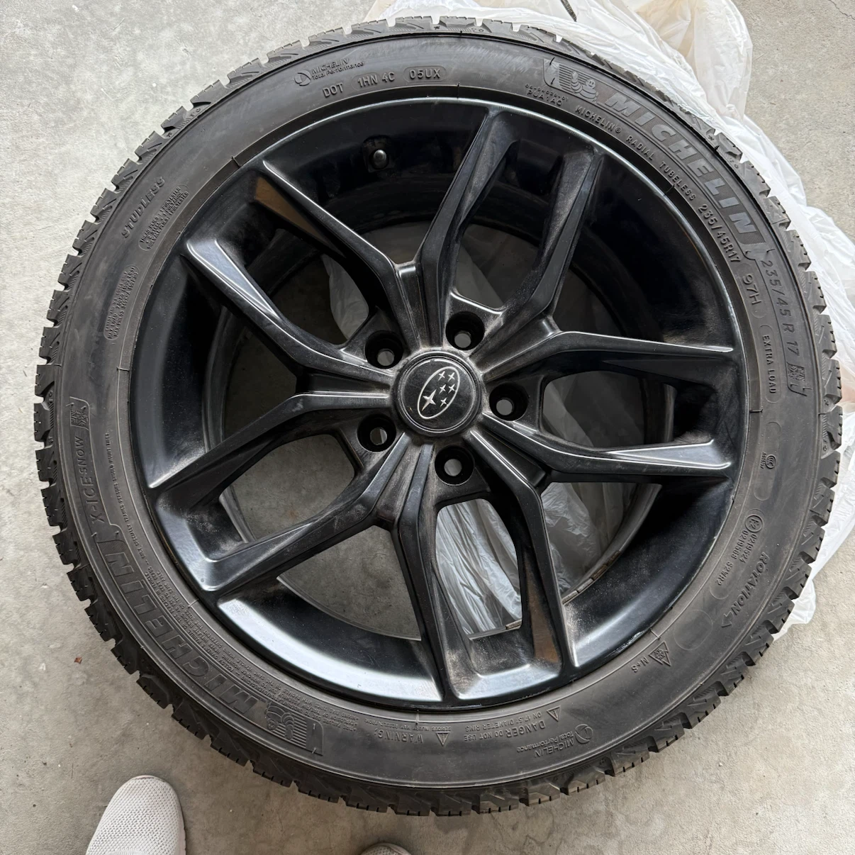 Subaru WRX Michelin Winter Tires - photo 4