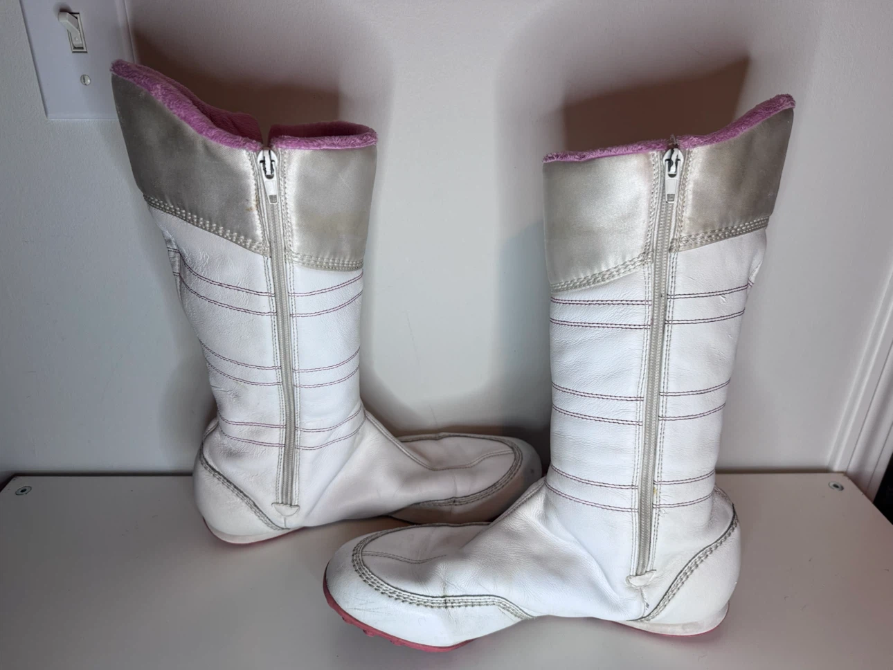 Vintage Y2K 2008 Adidas knee high leather boots - photo 5