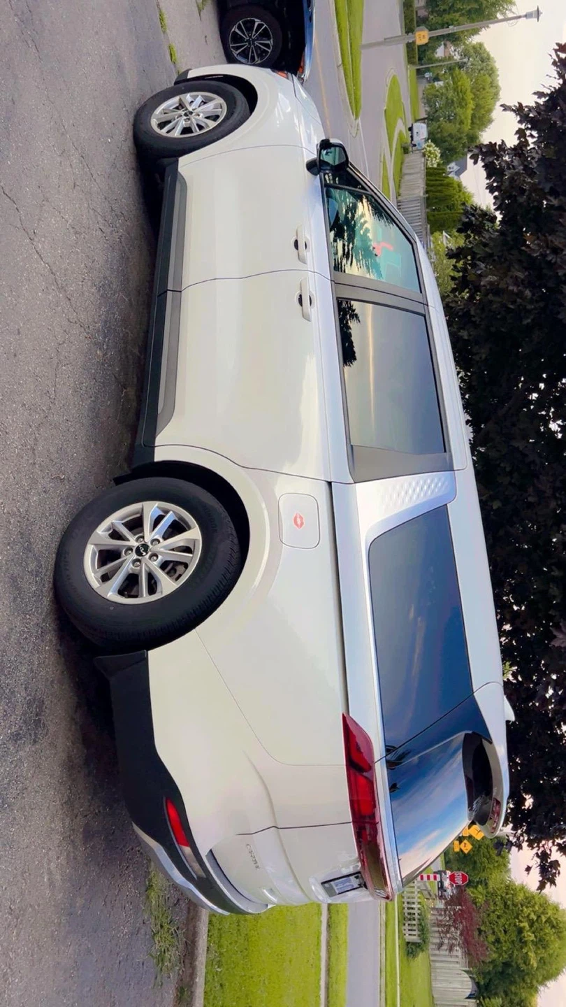 White Kia Carnival
