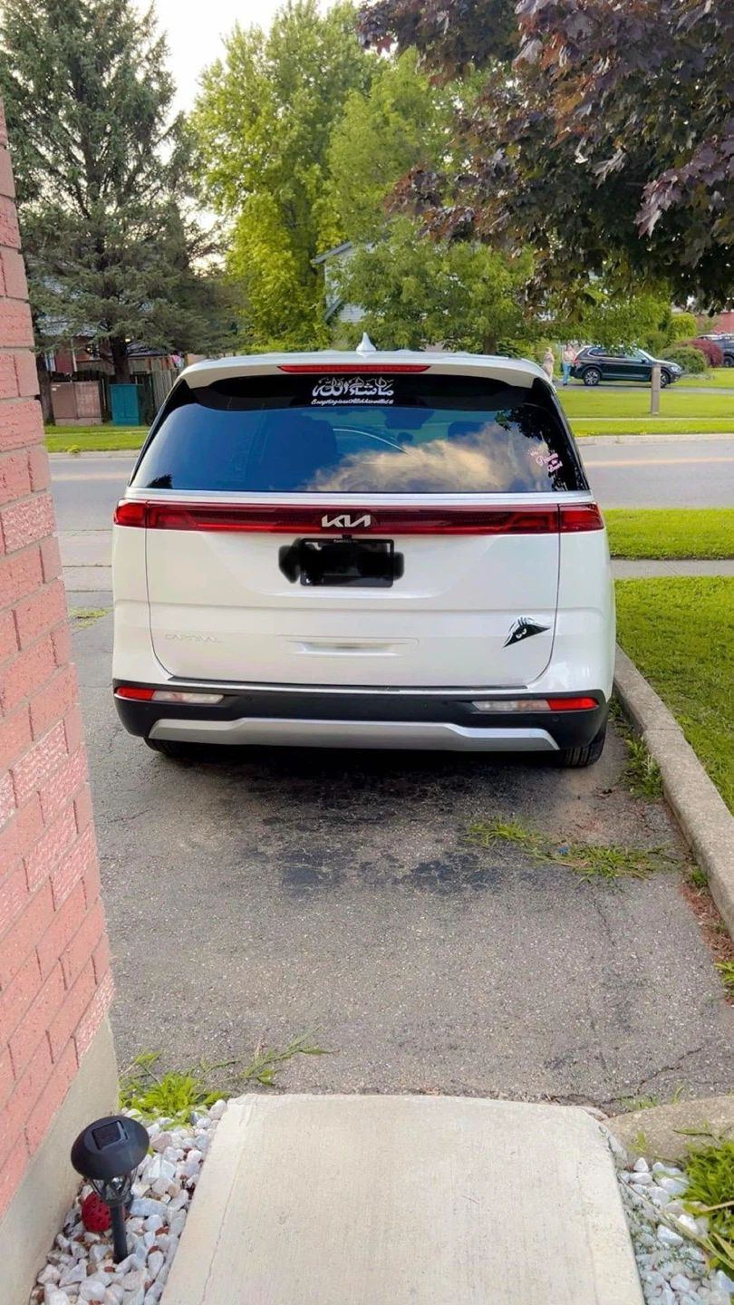 White Kia Carnival - photo 2