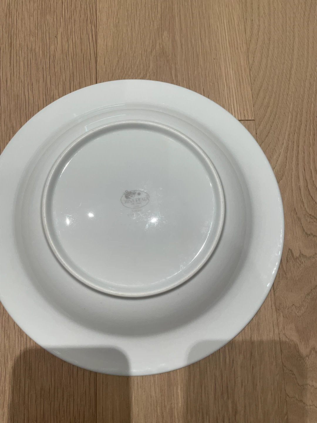 White Bowl Plates - Set of 8 - photo 3