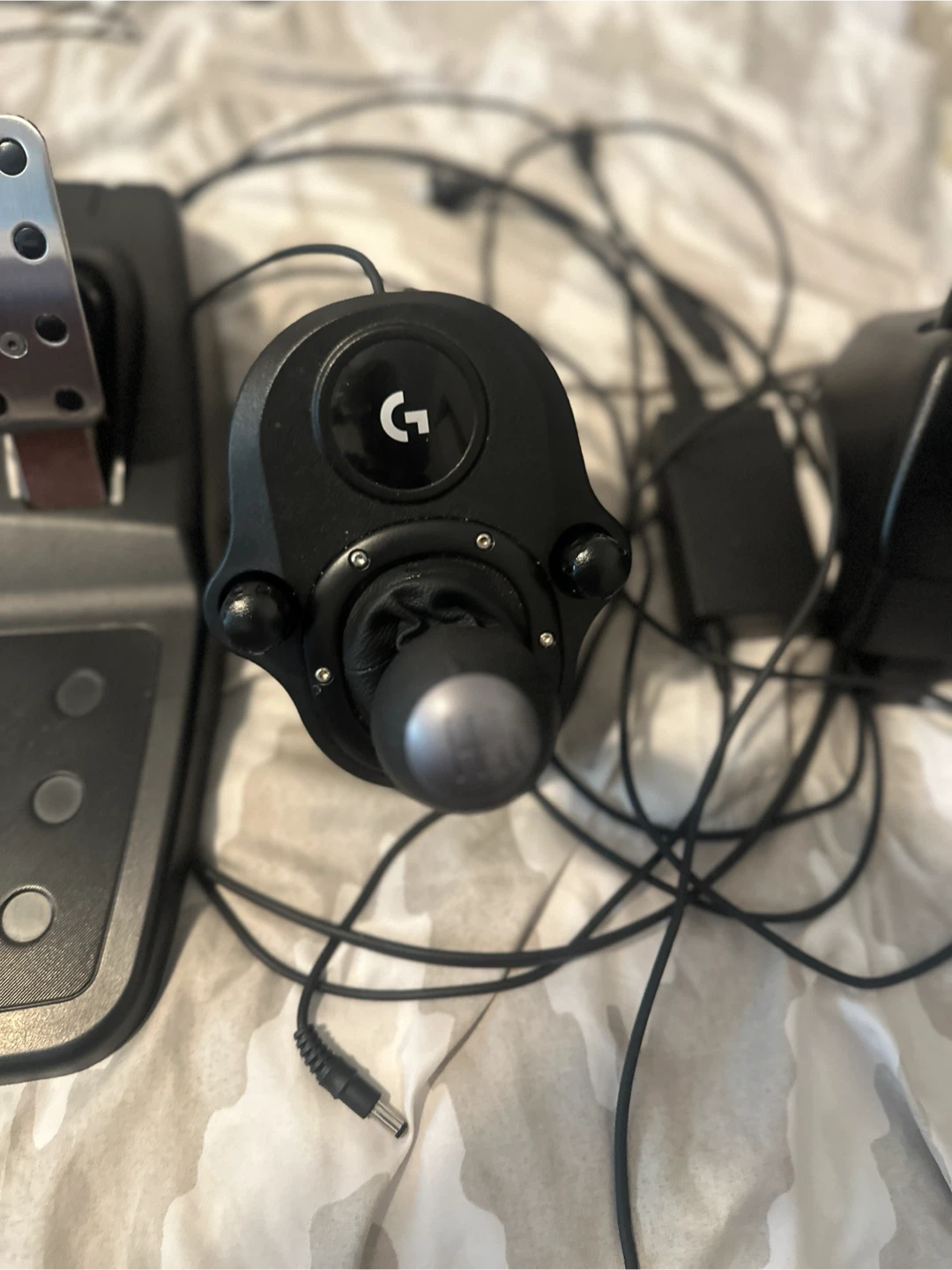 Logitech G Gaming Steering Wheel Pedals and Shifter Set - photo 3