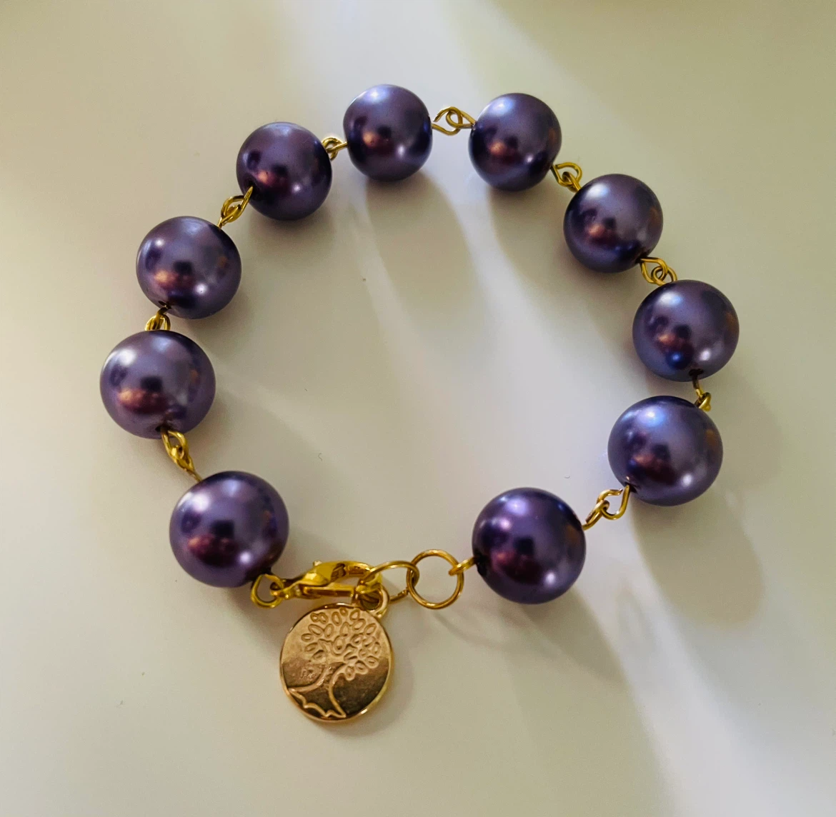 Beautiful Handmade Pearl Bead Charm Bracelets ✨ - photo 2