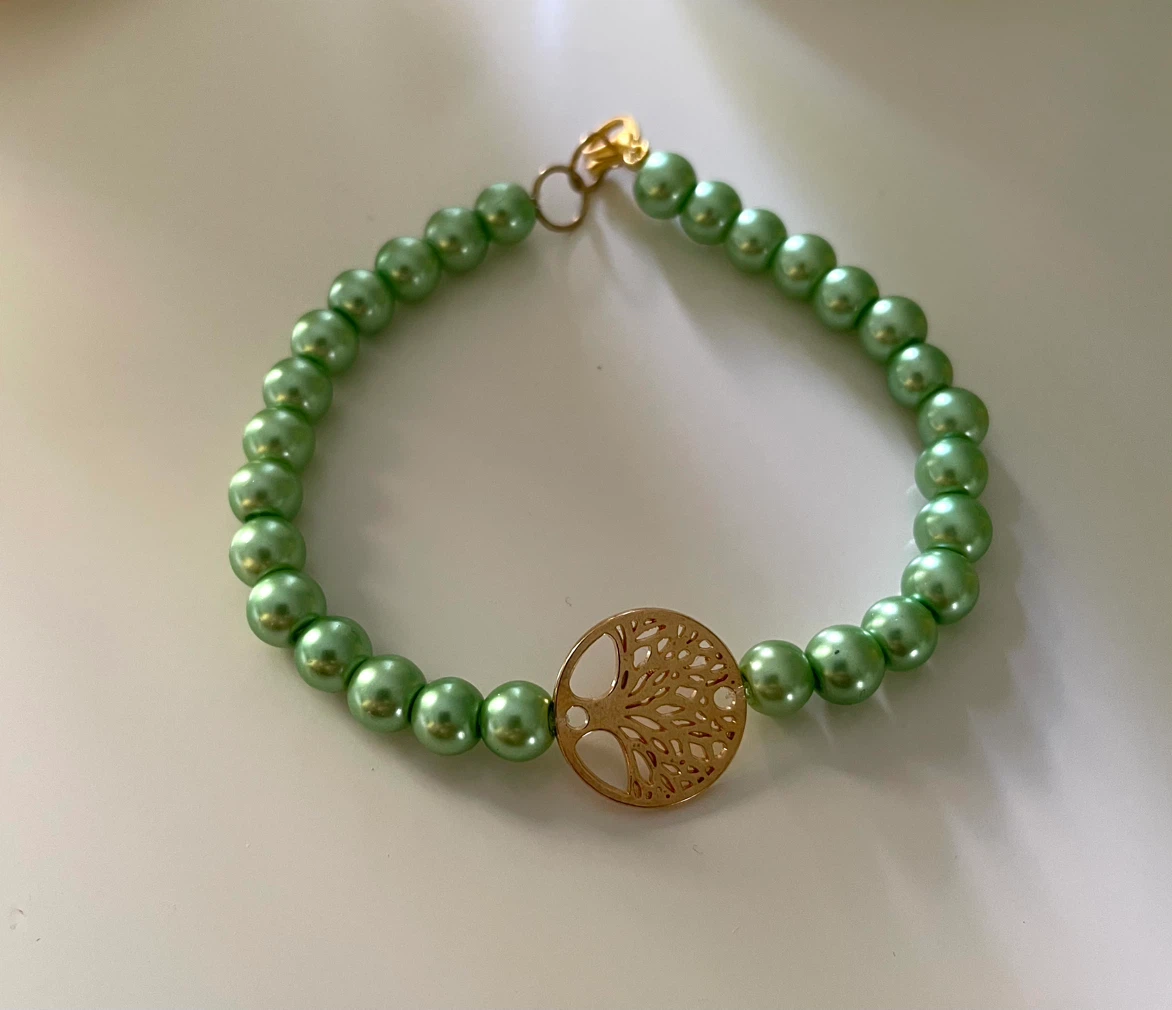 Beautiful Handmade Pearl Bead Charm Bracelets ✨ - photo 3