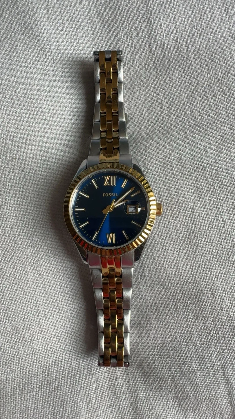 Fossil Watch Two-Tone Stainless Steel