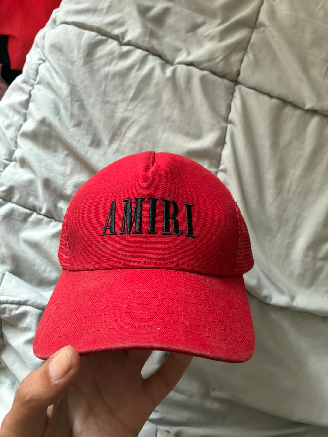 AMIRI Red Core Logo Hat One size - photo 2