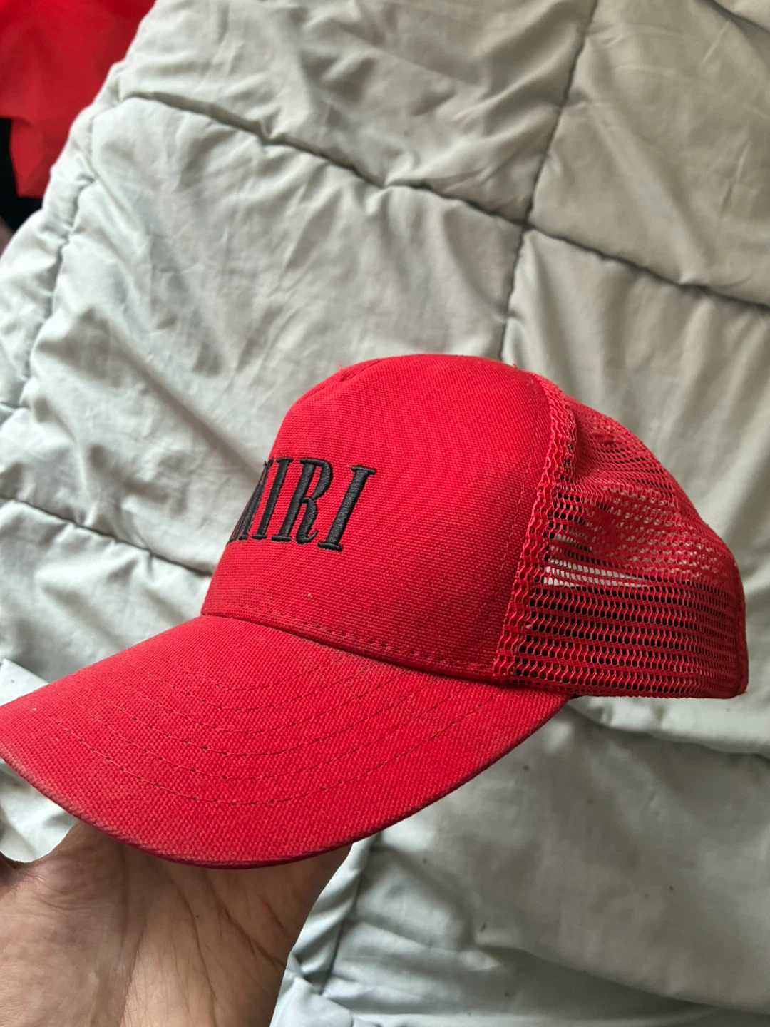 AMIRI Red Core Logo Hat One size - photo 3