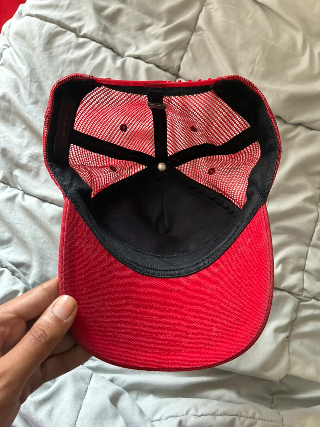 AMIRI Red Core Logo Hat One size - photo 5