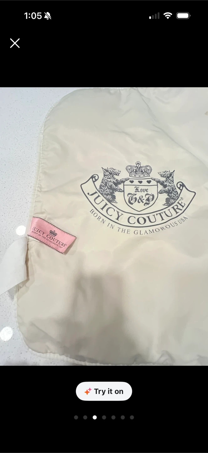 Juicy Couture Brown Crossbody diaper Bag with Charm - photo 2