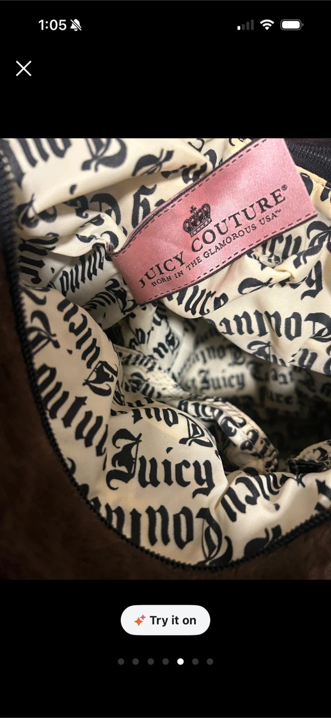 Juicy Couture Brown Crossbody diaper Bag with Charm - photo 4