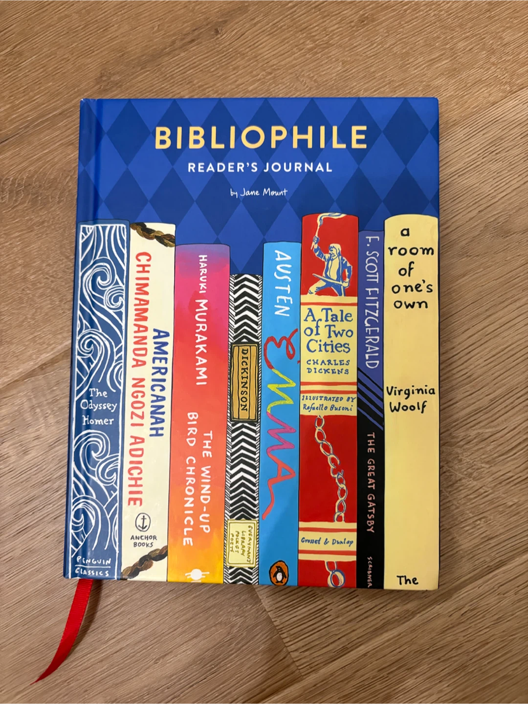 Bibliophile Reader's Journal by Jane Mount