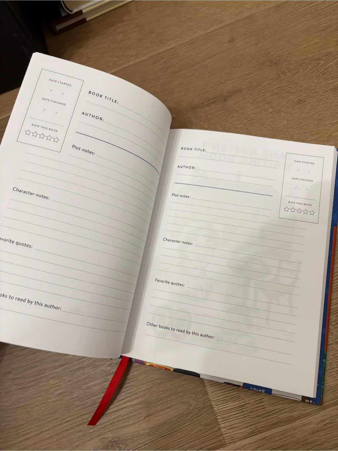 Bibliophile Reader's Journal by Jane Mount - photo 3