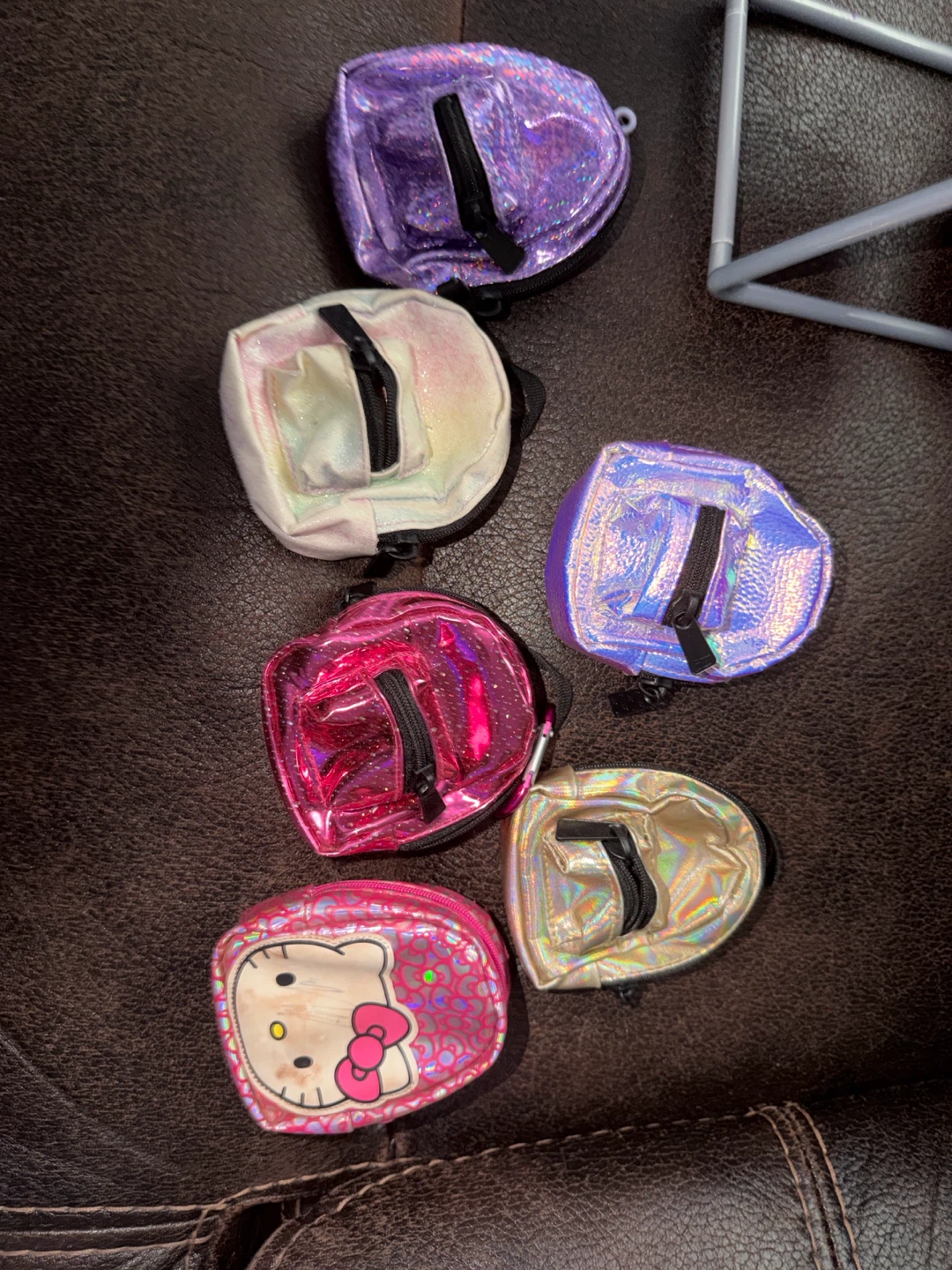 6 Mini Backpack Purses with Hello Kitty