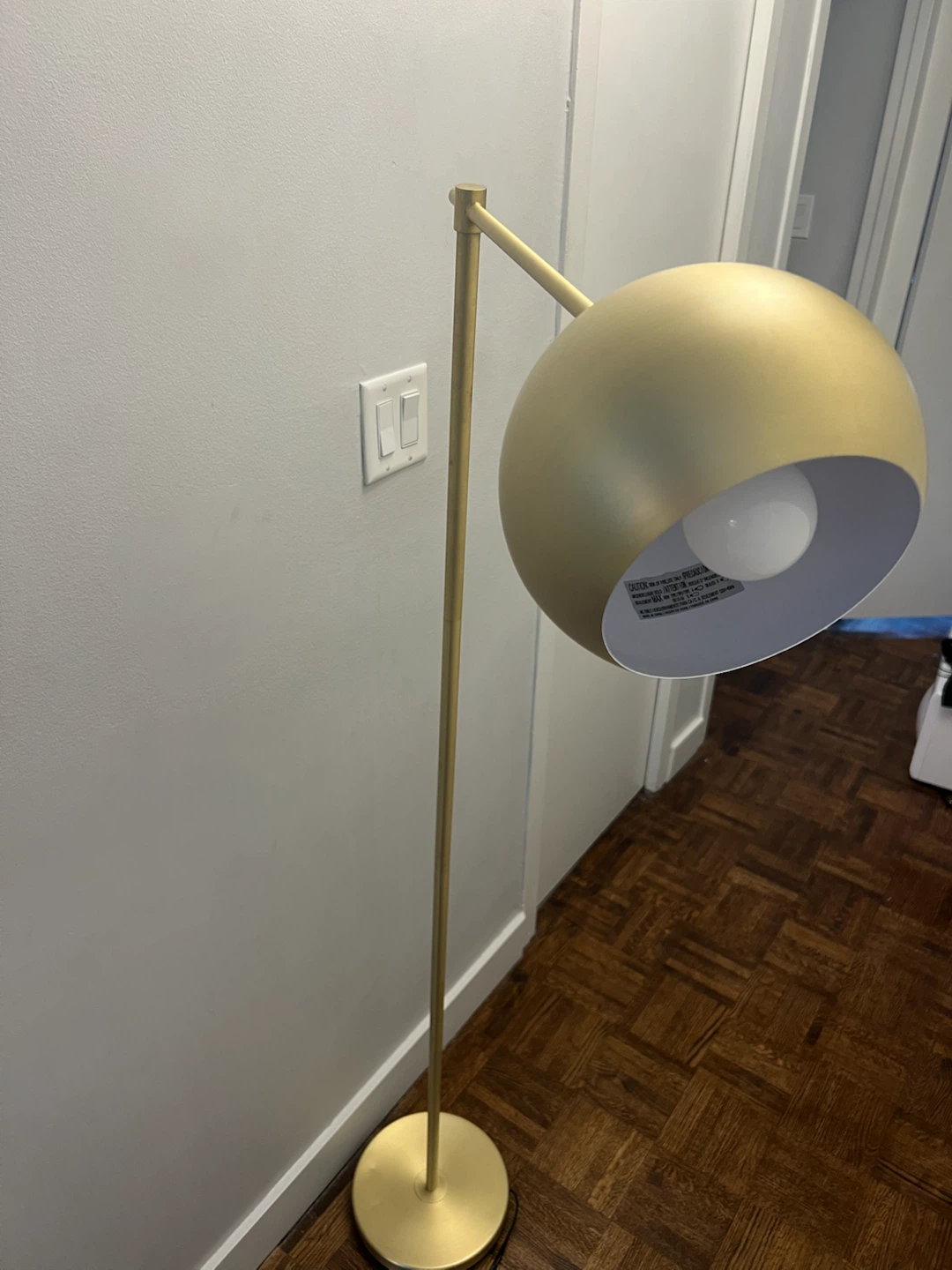 Brass Floor Lamp