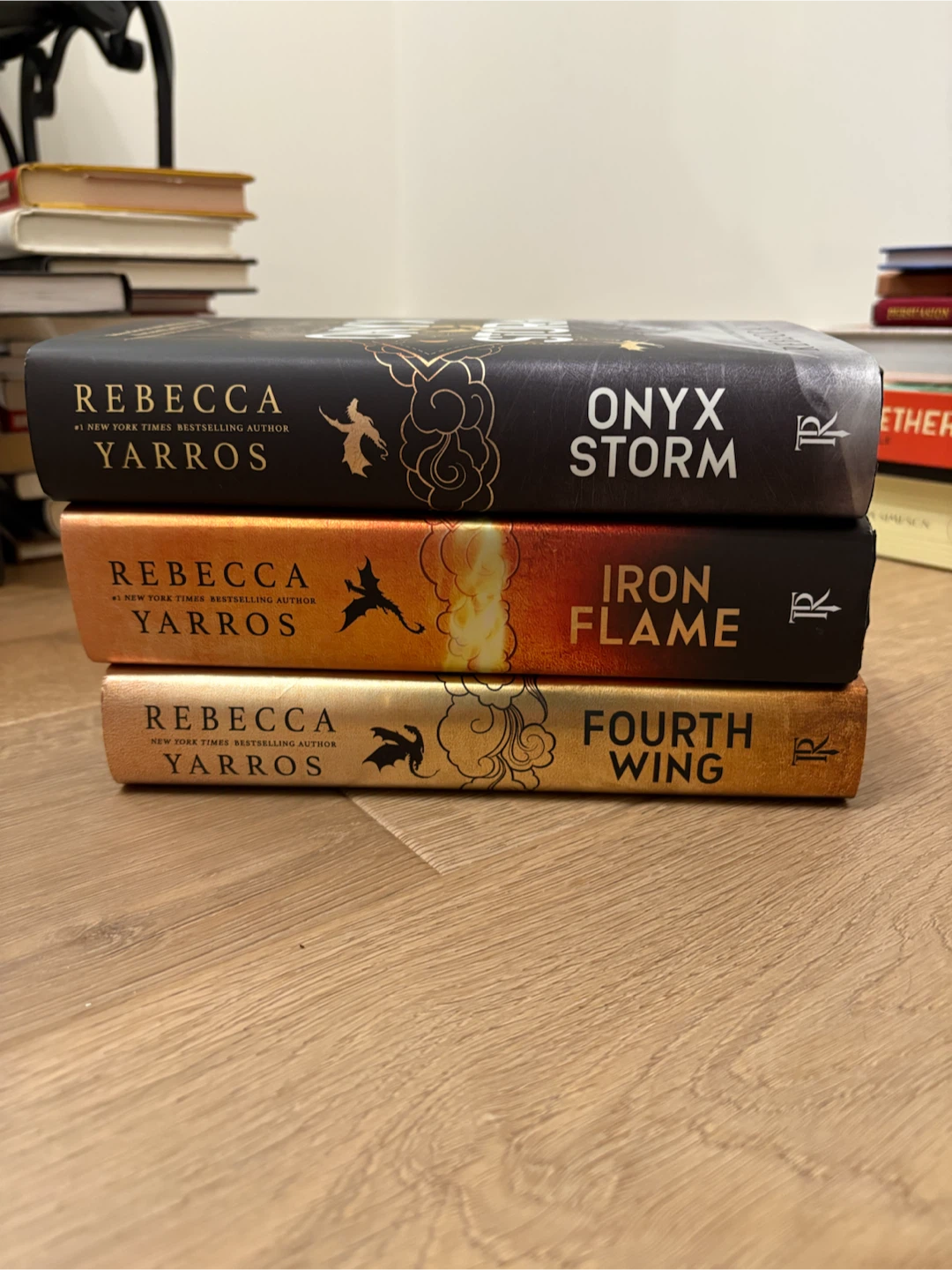 Fourth Wing, Iron Flame and Onyx Storm by Rebecca Yarros - photo 2