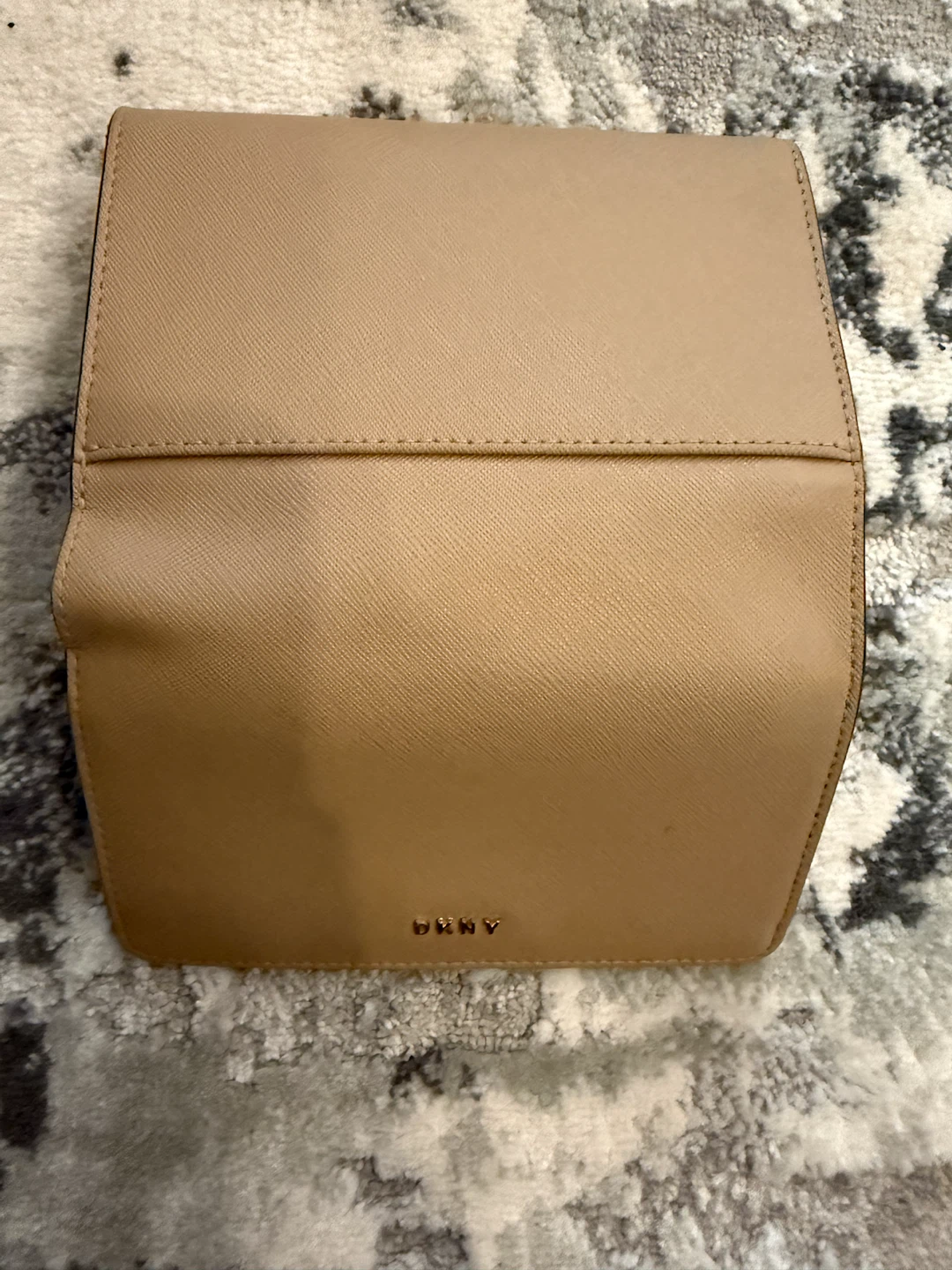 DKNY Beige Bifold Wallet
