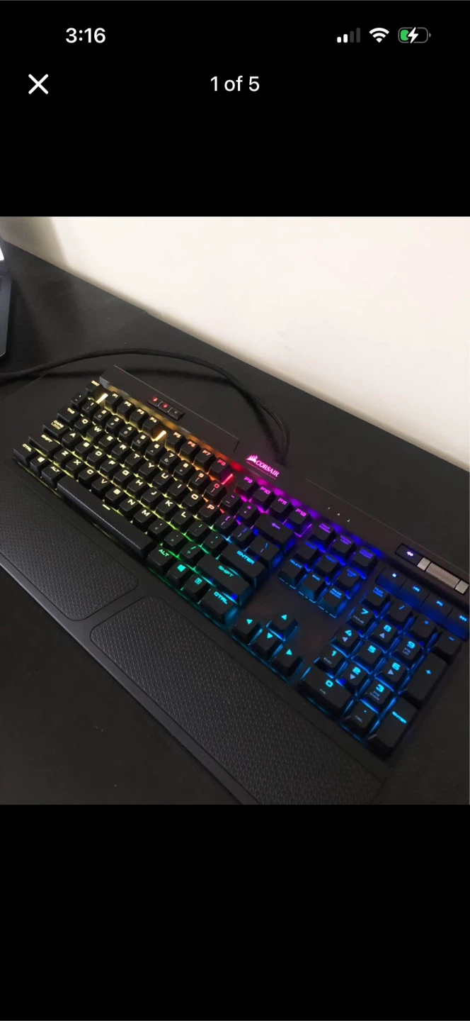 Corsair K70 RGB MK.2 Mechanical Gaming Keyboard