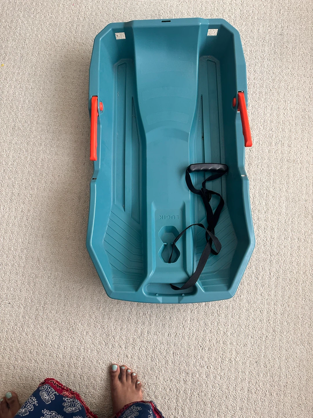 LUCIF Sled with Rope and Handles