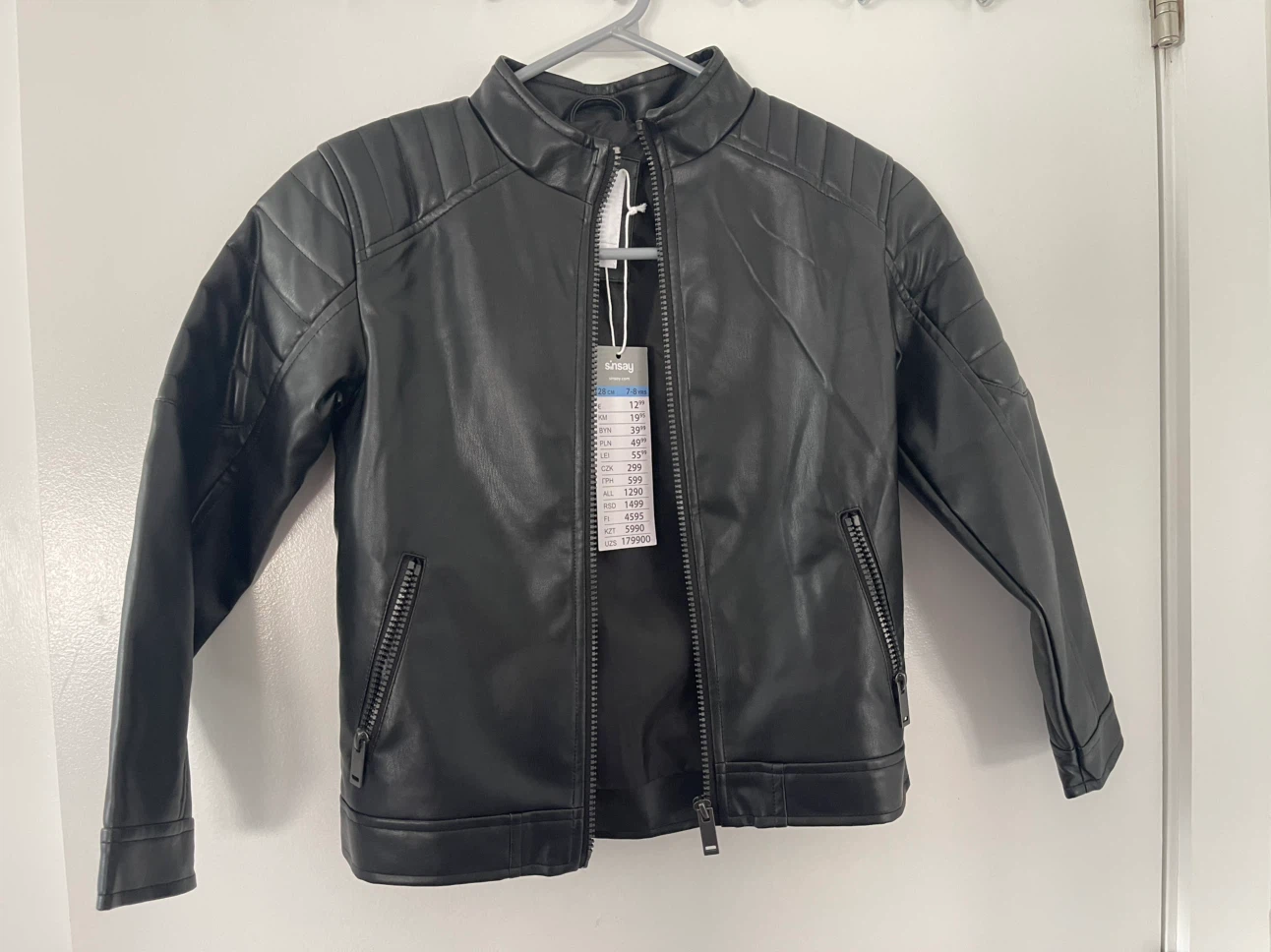 Sinsay Boys Faux Leather Jacket