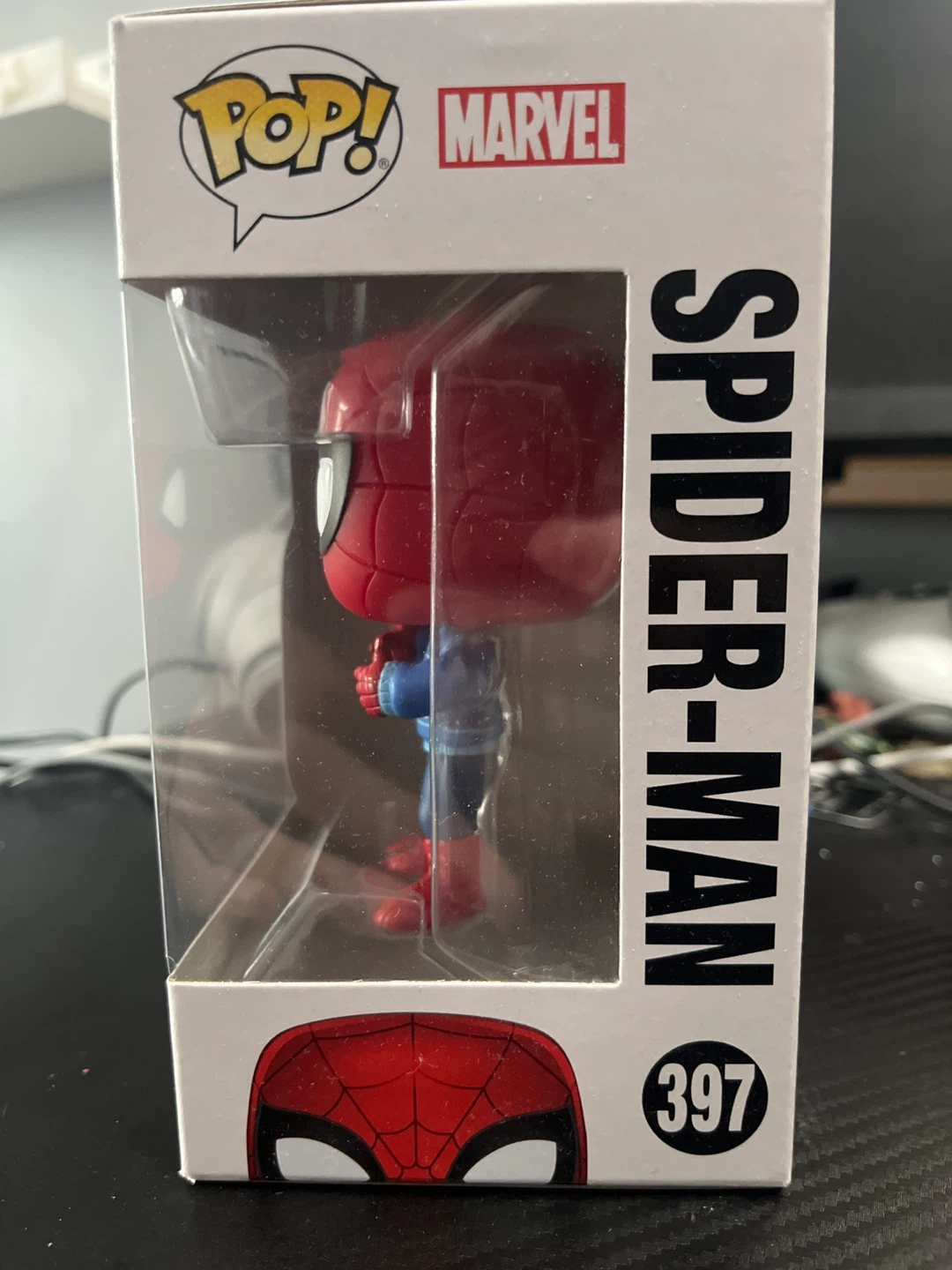 Funko Pop! Marvel Spider-Man #397 Bobble-Head - photo 2