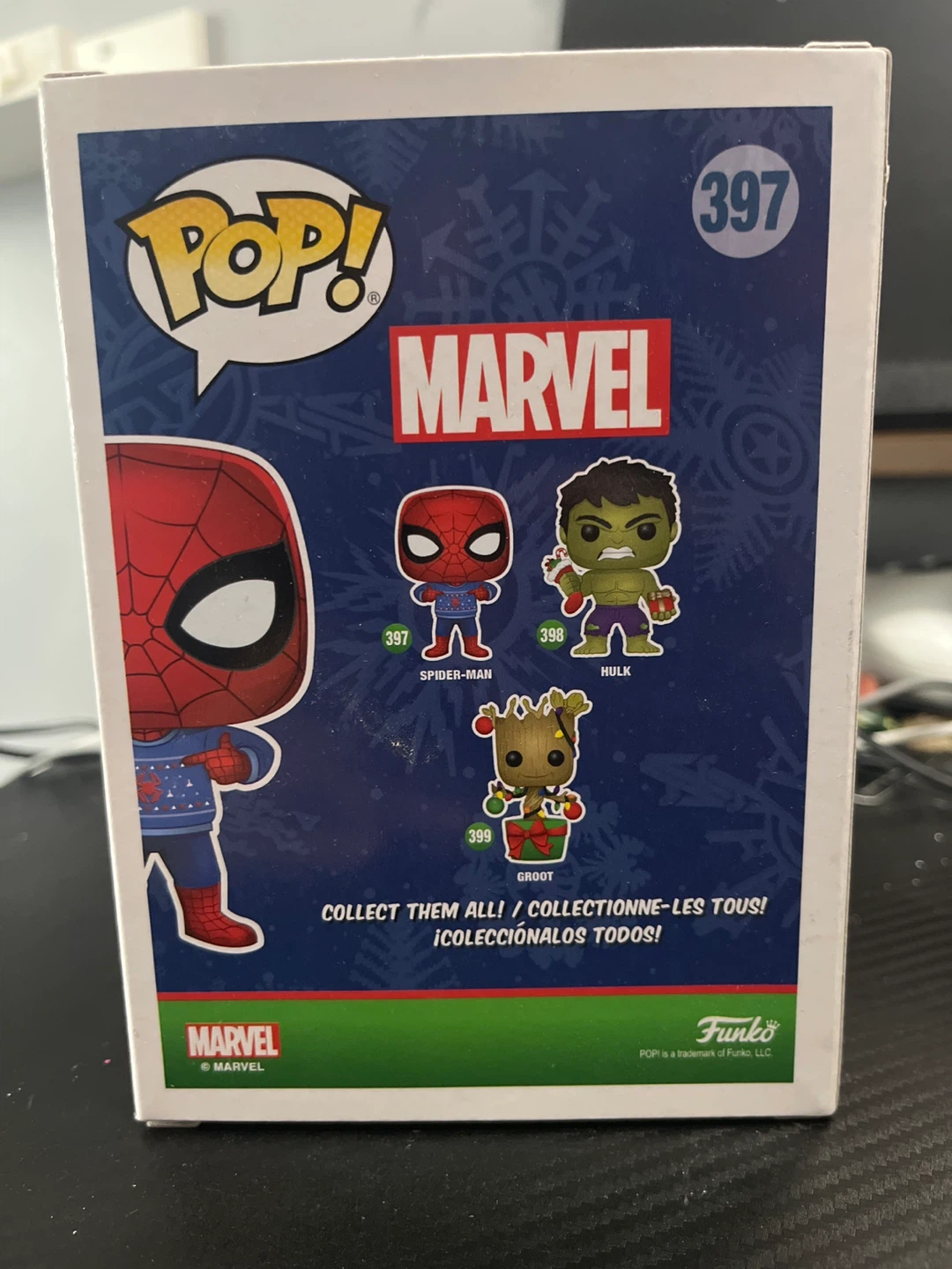 Funko Pop! Marvel Spider-Man #397 Bobble-Head - photo 3