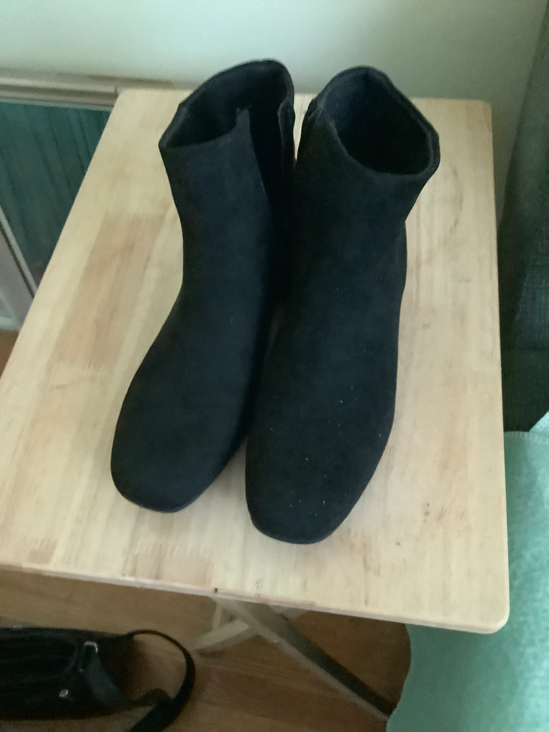 Black Suede Ankle Boots