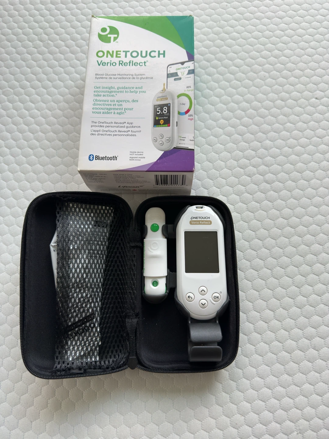 OneTouch Verio Reflect Meter + Delica Plus Lancets (99 Count) - photo 4