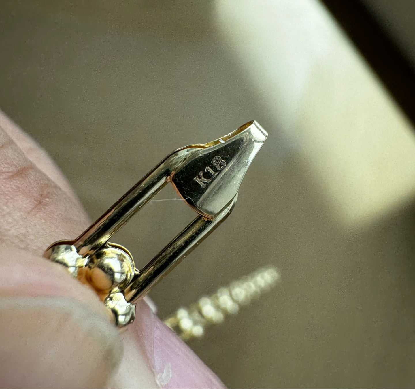 18K Hardware Bracelet size 7 - photo 4