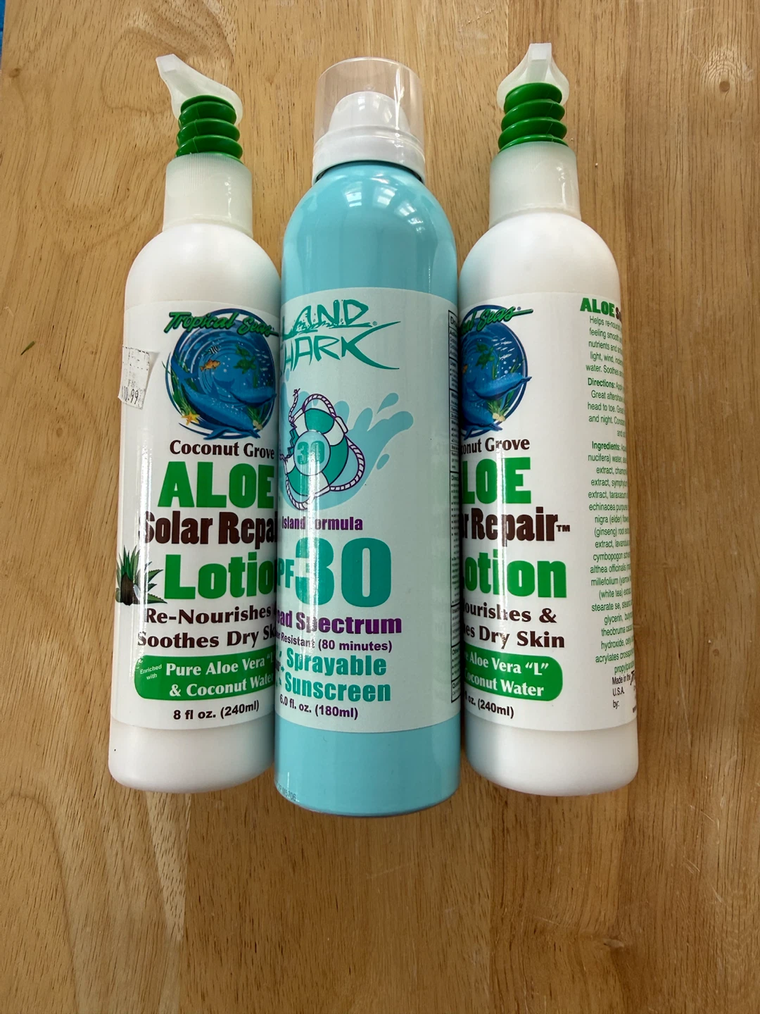 Aloe Solar Repair Lotion & Sunscreen Bundle