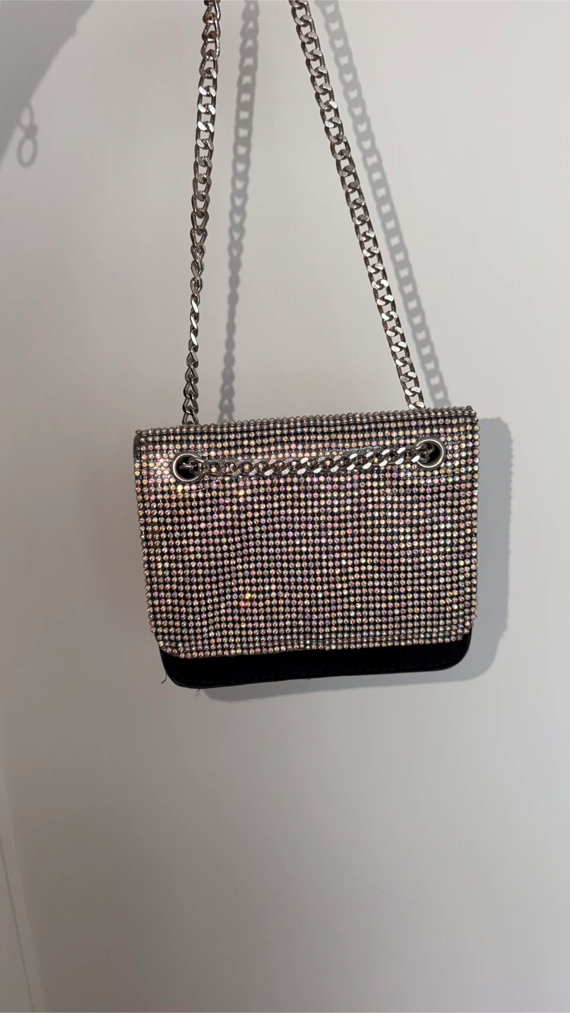Sparkly Black Mini Handbag