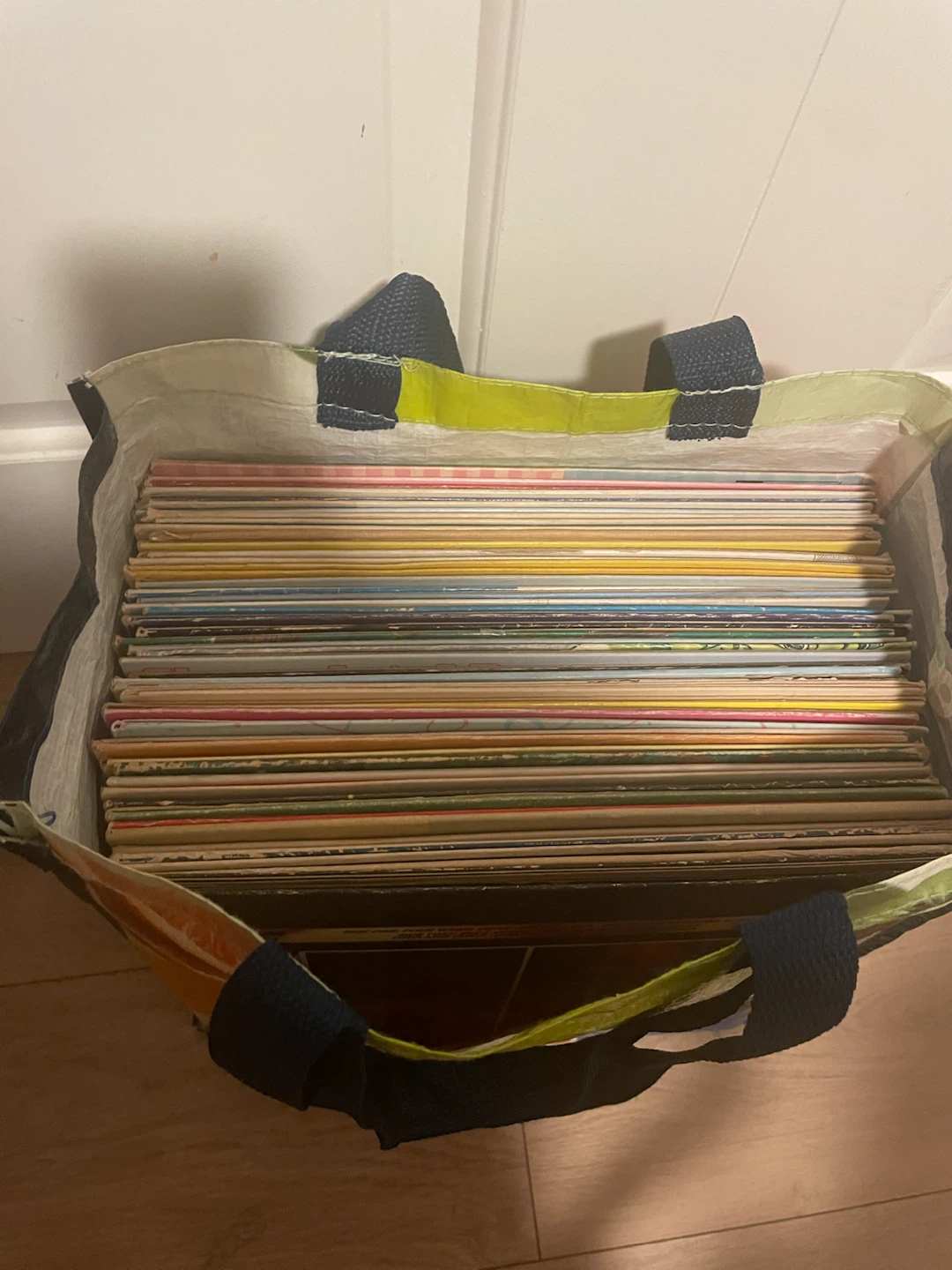 Over 40 very vintage children's vinyls - titles upon request