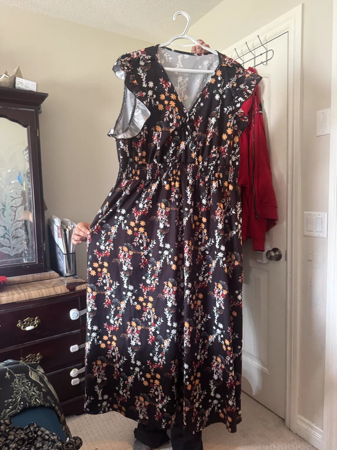Women's Floral Print Maxi Dress - photo 2