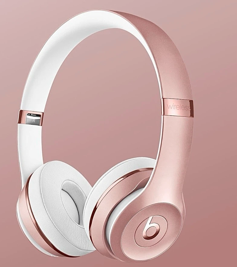 Beats Solo3 Wireless Headphones – Rose Gold – Brand New