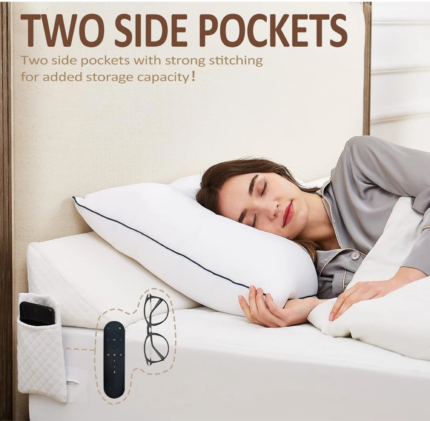 Bed Gap Filler Pillow - photo 4