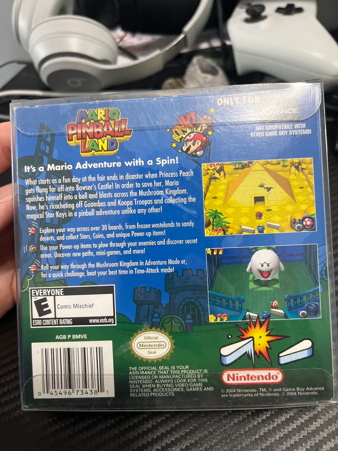Mario Pinball Land Game Boy Advance Game - photo 2