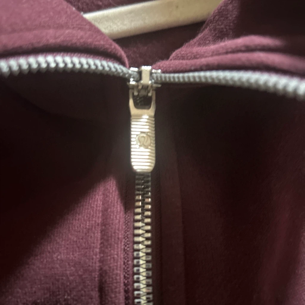 Lululemon Burgundy Full Zip Jacket Size 6 - photo 5