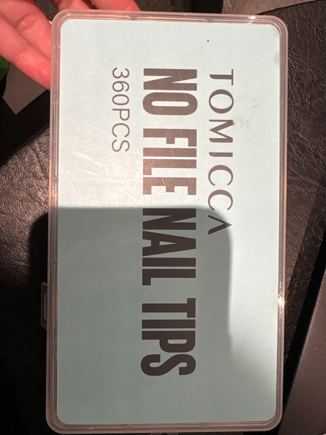 TOMICCA No File Nail Tips - 360 Pcs