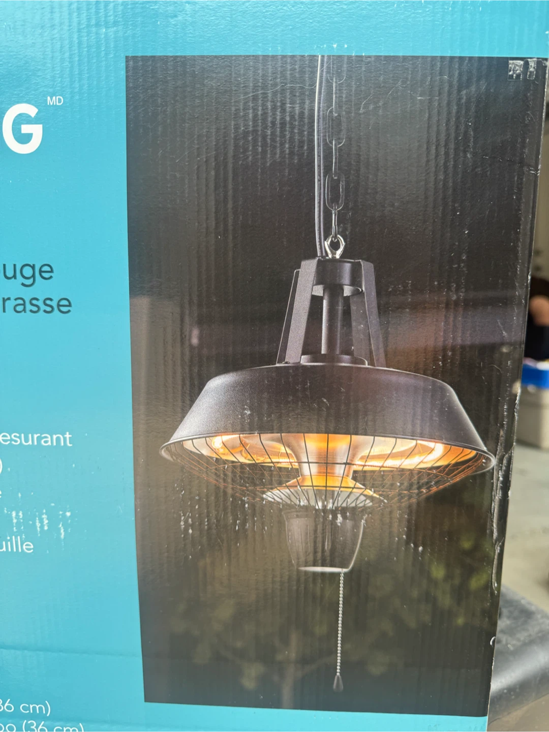 for LIVING Walker Infrared Hanging Patio Heater - photo 2