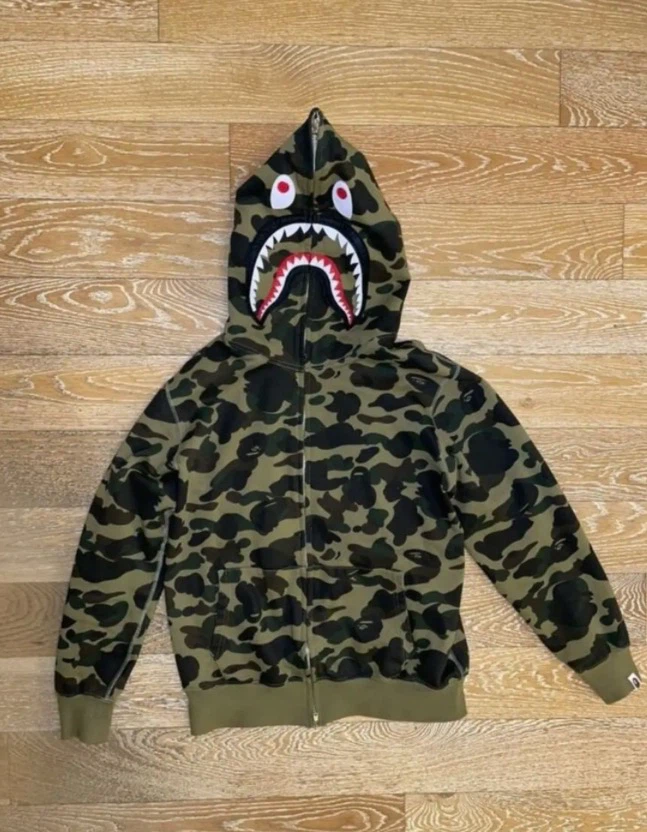 A Bathing Ape BAPE Full Zip Hoodie - photo 2