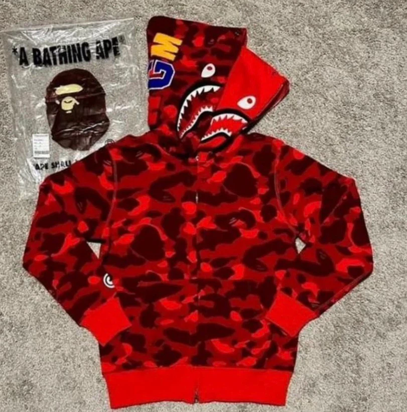 A Bathing Ape BAPE Full Zip Hoodie - photo 3