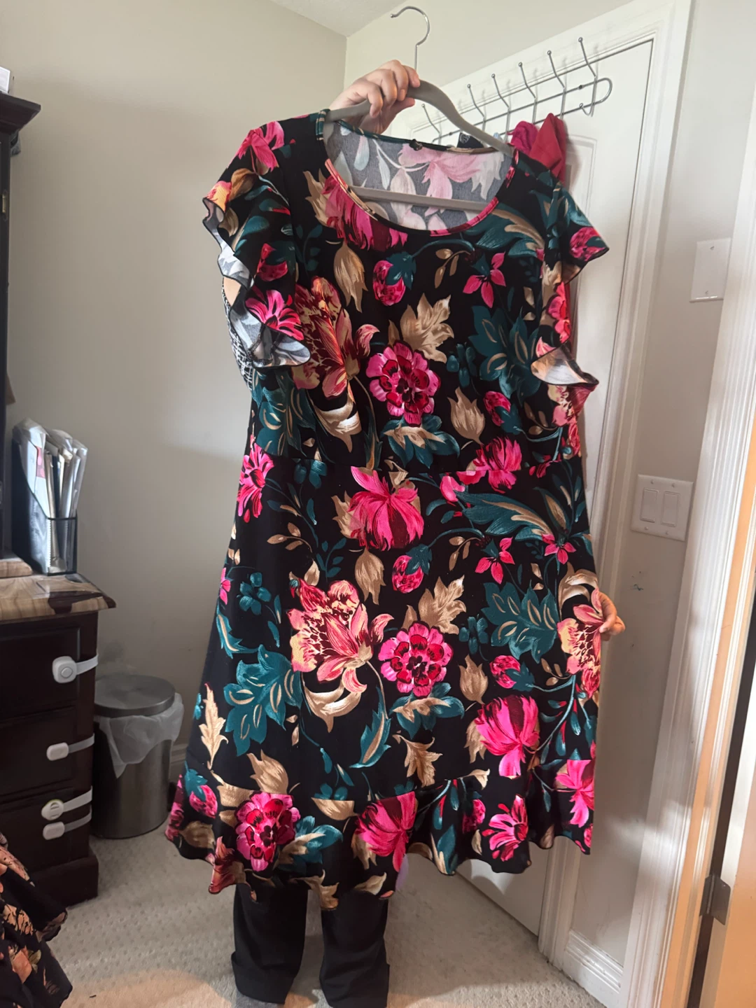 Women's Floral Print Dress - photo 2