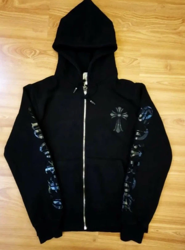 Chrome Hearts Zip-Up Hoodie - photo 2