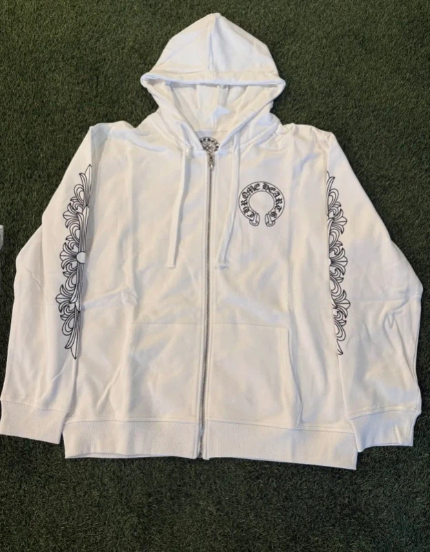 Chrome Hearts Zip-Up Hoodie - photo 3