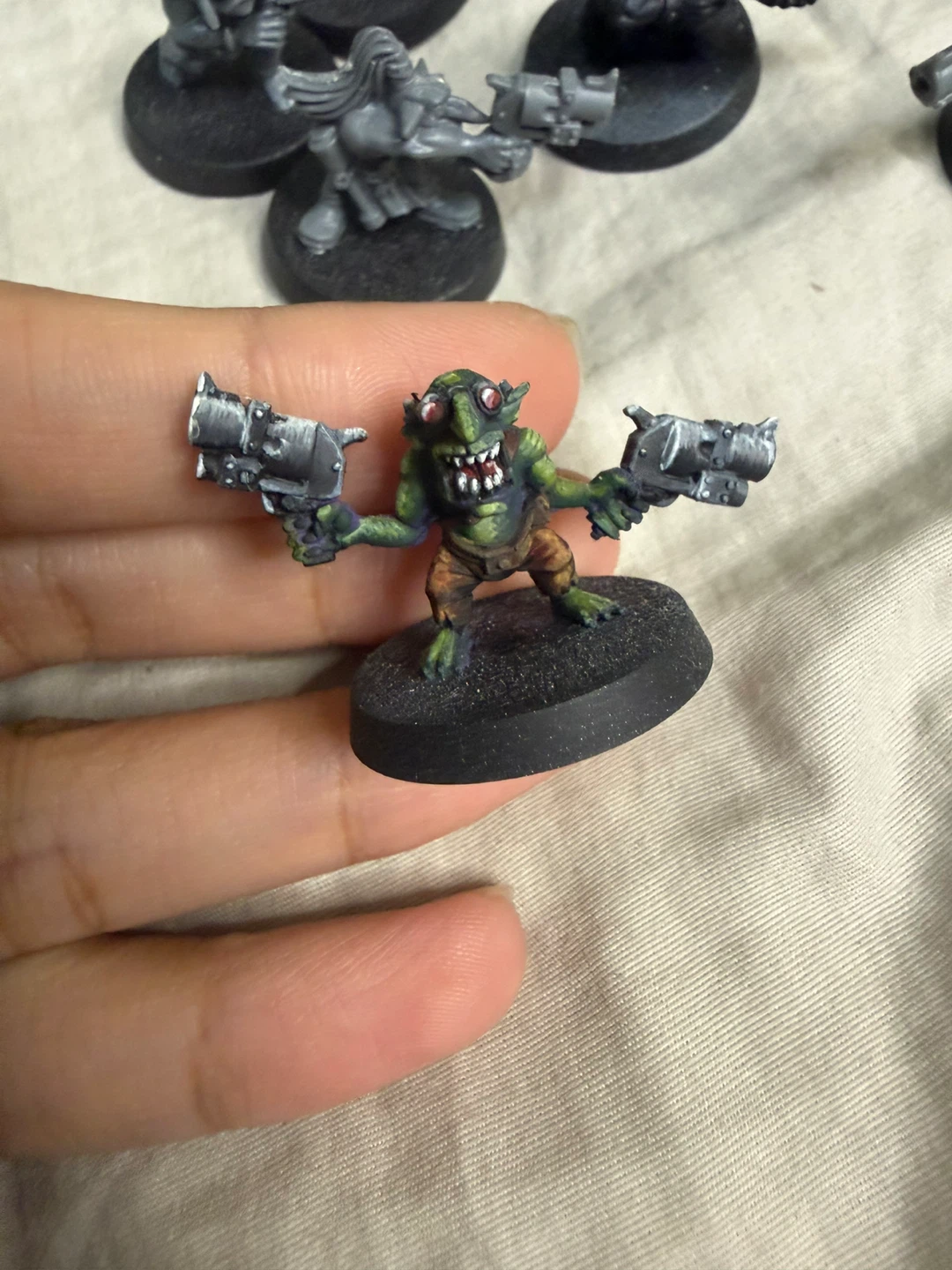 Warhammer 40k Tyranids, Runtherd and Gretchin - photo 3