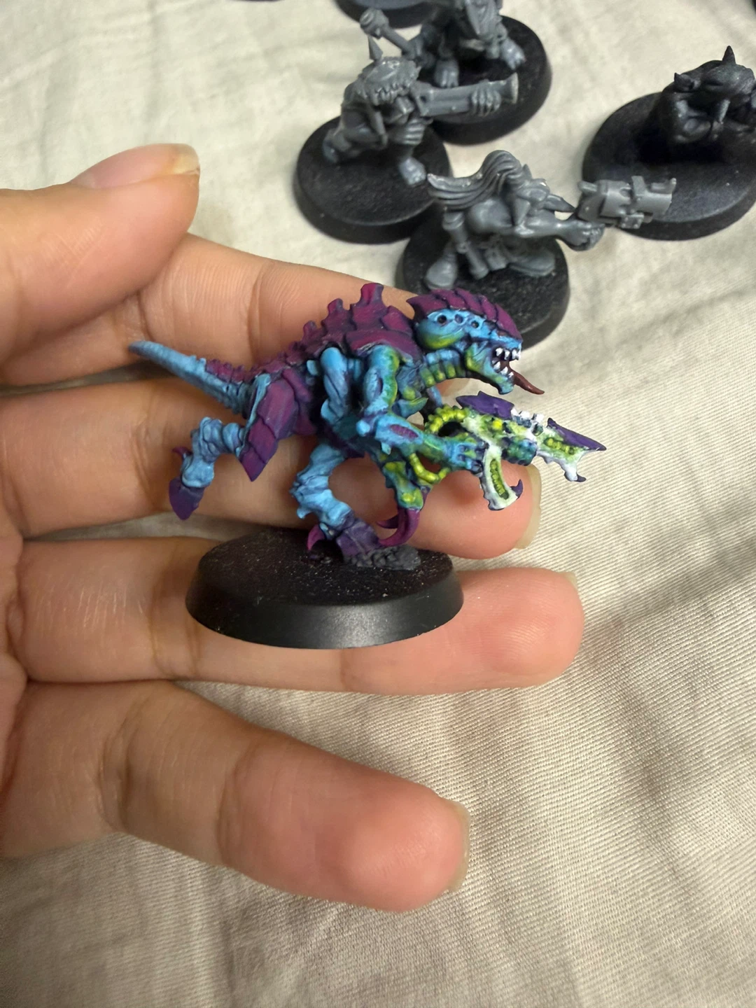 Warhammer 40k Tyranids, Runtherd and Gretchin - photo 4