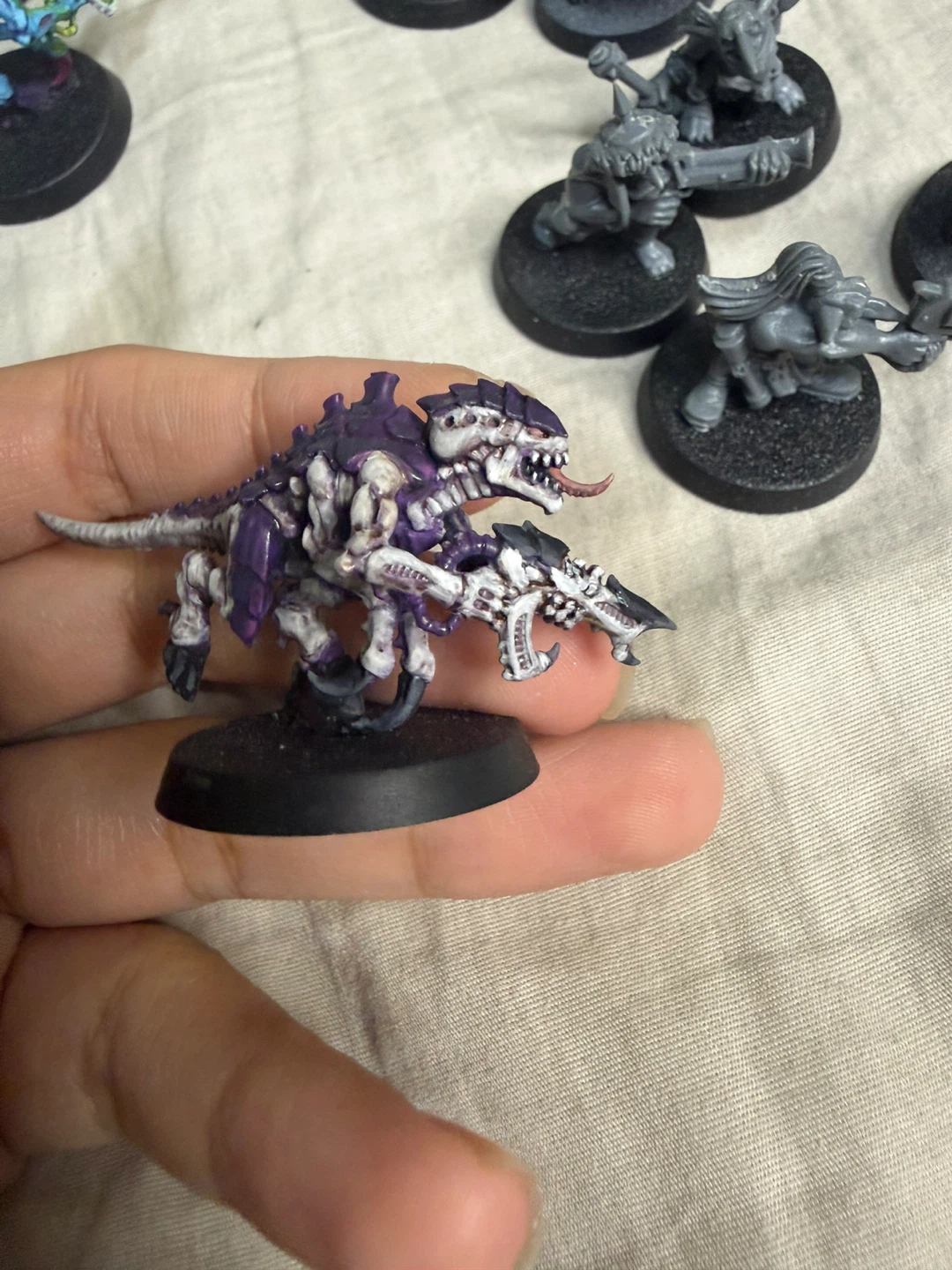 Warhammer 40k Tyranids, Runtherd and Gretchin - photo 5