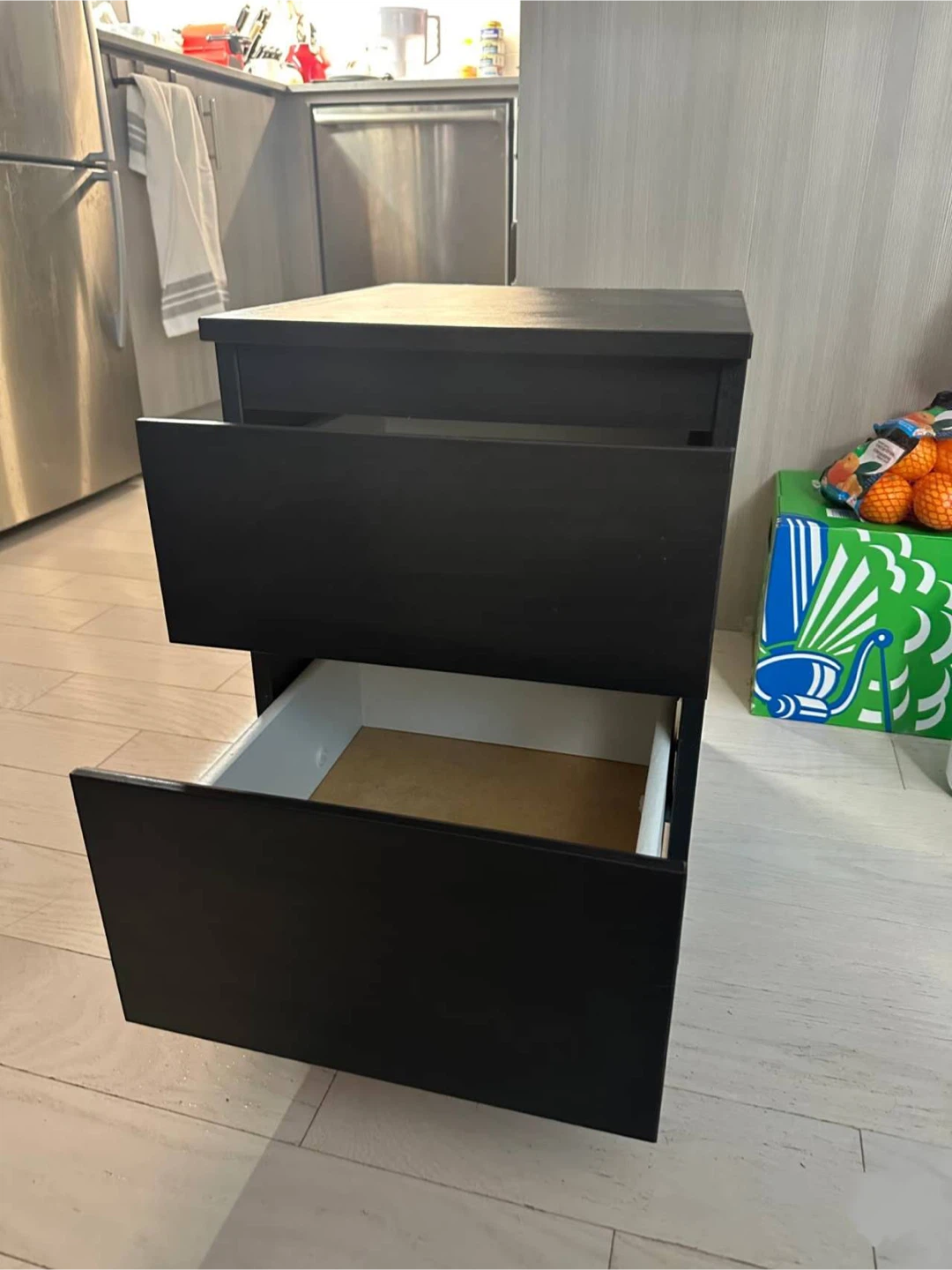 IKEA STORKLINTA 2-drawer chest, $80 for 2 - photo 2