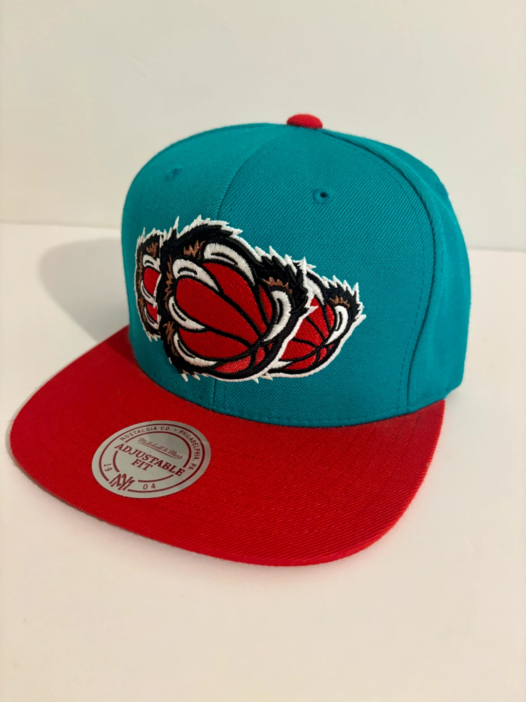 Mitchell & Ness Teal & Red Snapback Hat - photo 2